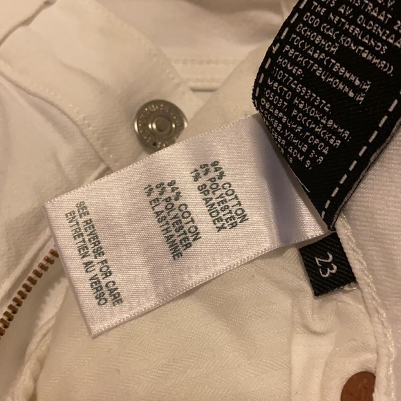 7 For All Mankind Alexa in White Runway - Picture 8 of 8